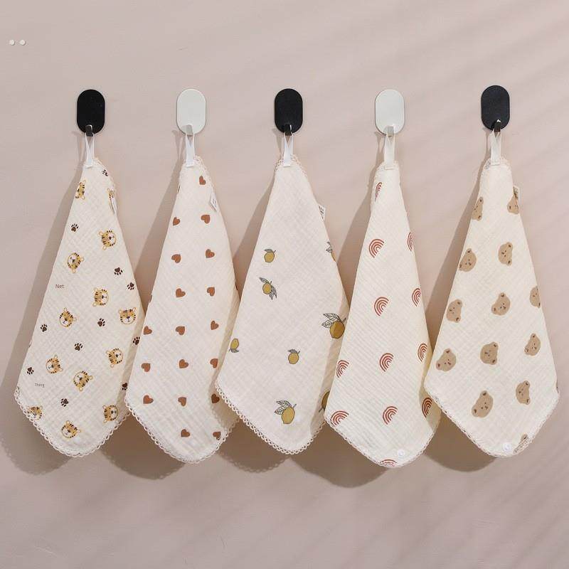 纯棉小毛巾纱布巾家用洗碗布吸水不掉毛清洁抹布厨房毛巾擦手布