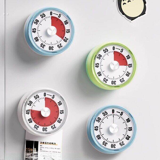 厨房机械机芯定时器可视化学生学习自律计时器烘焙烹饪倒计时闹铃