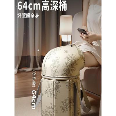 2025新款可折叠泡脚桶加高过小腿家用泡脚袋可携式洗脚盆足浴神器
