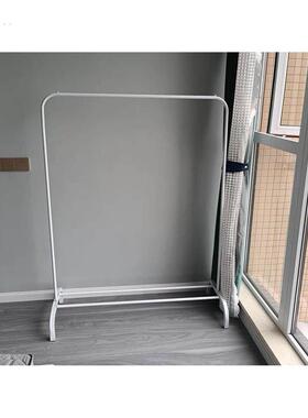 Geno立式可折叠阳台晾衣简易晾衣架家庭卧室家用晾衣杆可折叠晾衣