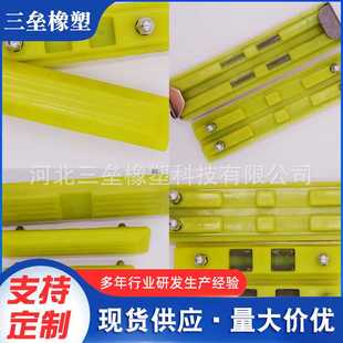 挖掘机履带板橡胶块链条牛筋板块胶垫块加厚脚垫胶块加厚加固