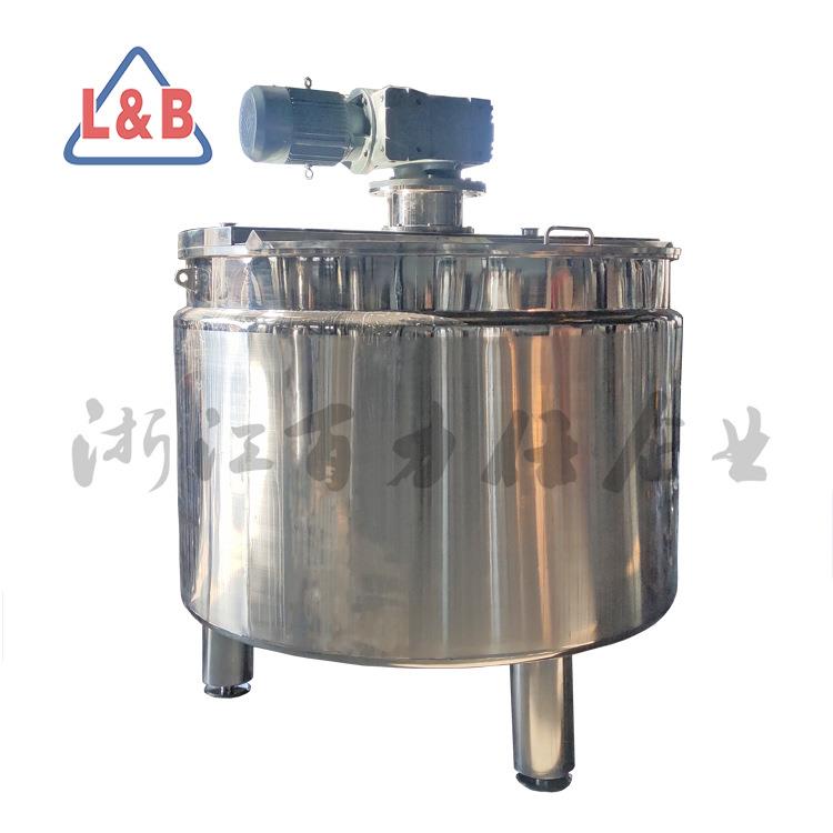 不锈钢加热反应釜搅拌罐立式化工液体混合搅拌缸搅拌桶电动搅拌机