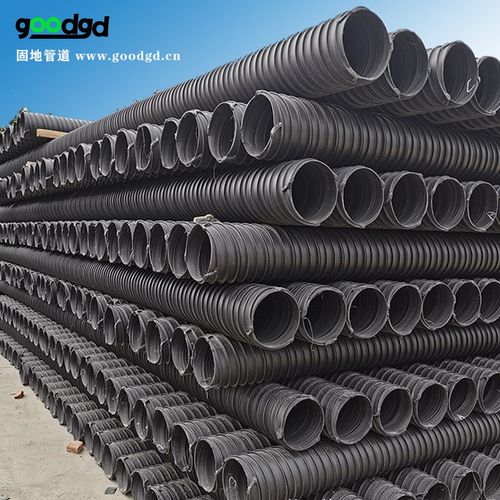 现货pe塑钢缠绕管排水管厂家hdpe塑钢管pvc塑料管道dn200-3000mm