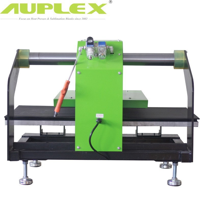 CB2大面积气动热转印烫画机烫钻烫画转印机双工位T-shirt热压机