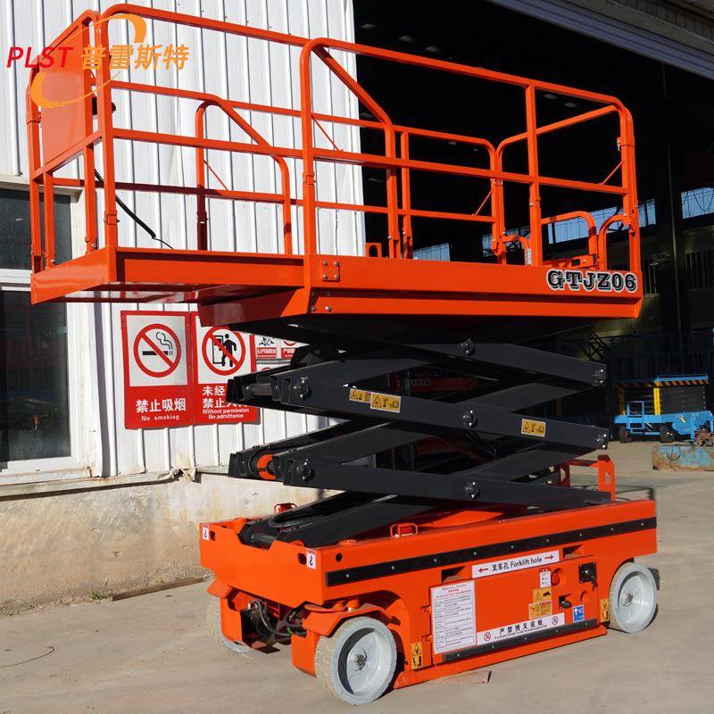 厂家直供北京移动式升降台液压升降梯高空作业车全自行升降机