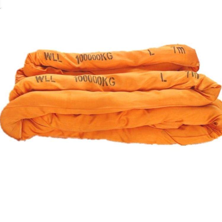 SW05柔性厂家直销起重吊带合成纤维吊装带双头机械