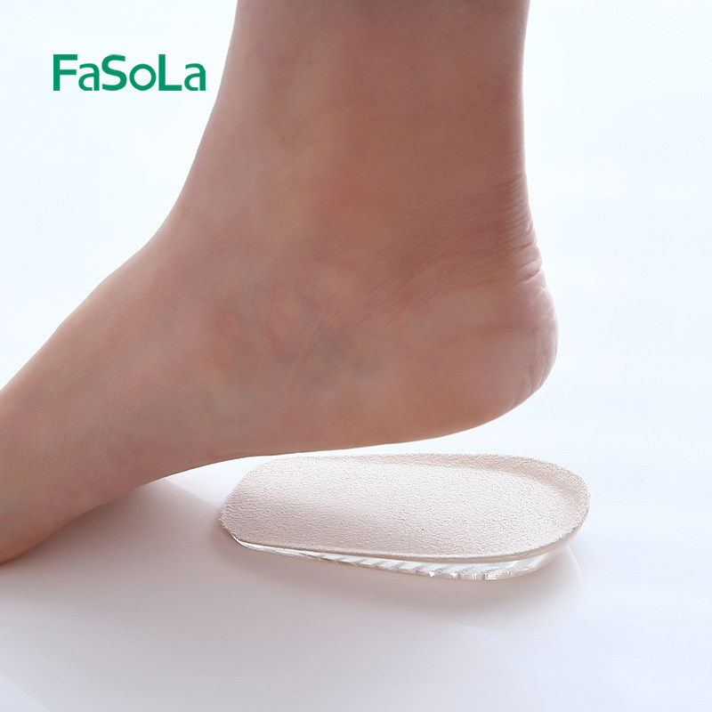 일본의 FASOLA 남녀 스포츠 보이지 않는 내부 강화 깔창 통기성 땀 흡수 및 탈취 겨울 두꺼운 쌍