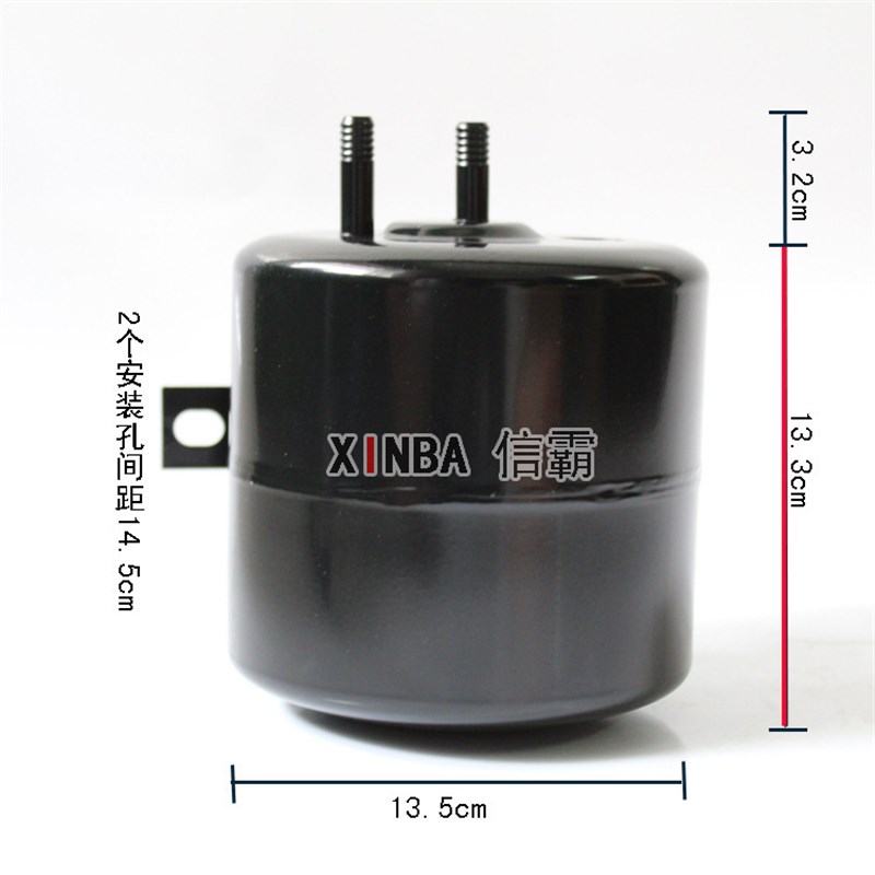电动真空泵2L储气罐 真空罐 汽车刹车助力泵改装真空包制动器