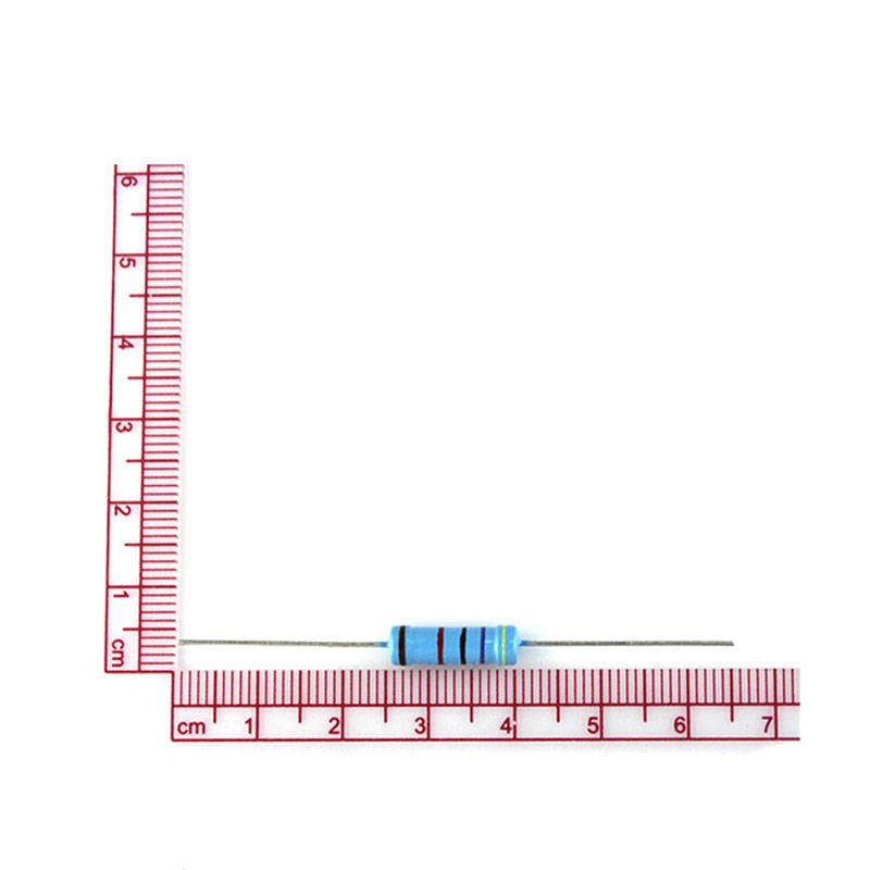 色环电阻2W 精度1% 1R/2R/3R/4R3/5R6/6R2/7R5/10R/20R金属膜电阻