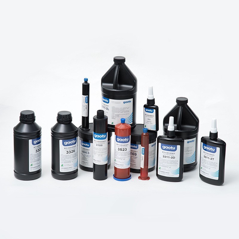 电子元器件打磨UV可剥蓝胶 电子焊点元器件固定密封 高光保护UV胶