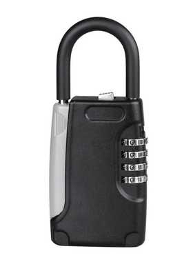 热销Keybox门把手钥匙储存盒免安装挂钩式工地民宿密码钥匙盒