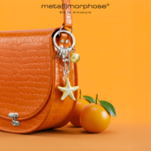 海星钥匙扣包包挂件 比利时metalmorphose趣味海洋系列精致礼物