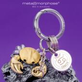 比利时巨蟹座钥匙扣包包挂件 星座系列合金生日礼物metalmorphose