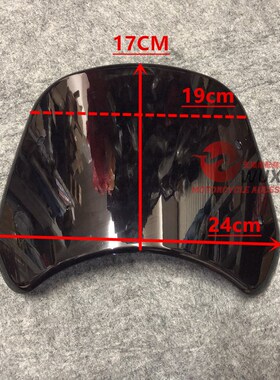 无极300AC/LX300-6C/W650/W800/Z900ROS改装复古小风挡前挡风玻璃