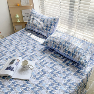 2022新款 全棉13070夹棉绗缝床盖可铺可盖可机S洗水洗平整吸湿透气