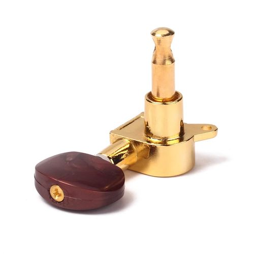 金色民谣木吉他双边弦准弦钮上弦器3左3右椭圆Q全封闭琴头钮调弦