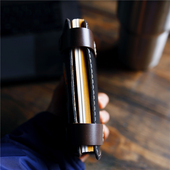 活页夹笔记本子真皮手工复古简约AC7记事本旅行绘画多功能A5手账