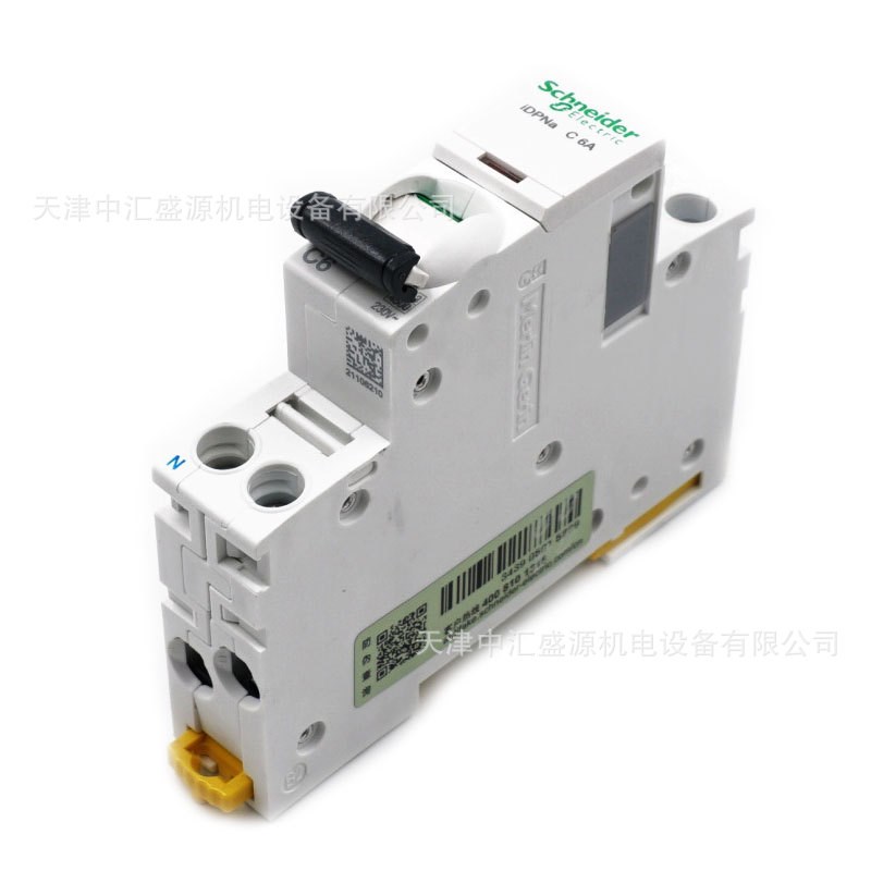iDPNa微型断路器A9P08606小型空气开关iDPNa 1P+N C6A漏保