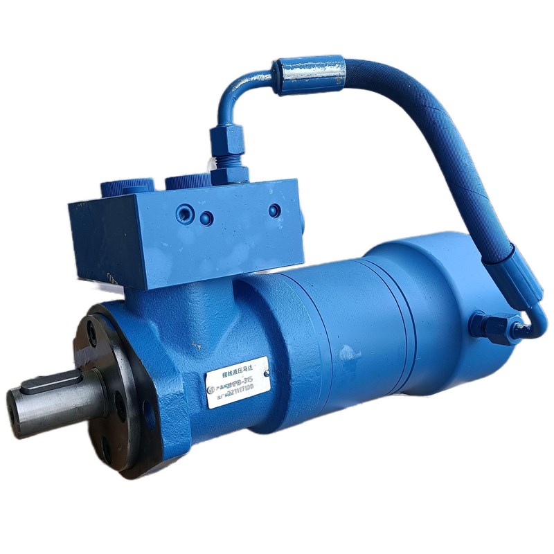 BMR低速大扭矩刹车摆线马达 卷扬机绞盘提升液压马达