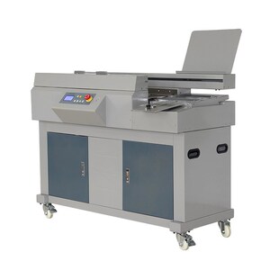 Glue binding machine图文店工厂用全自动胶订机无线胶装机A3A4