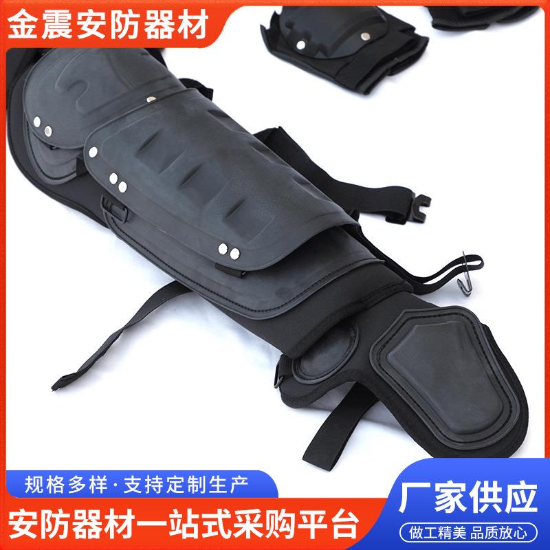 黑色阻燃防暴服 硬质防护全身盔甲保安防护装备防护盔甲