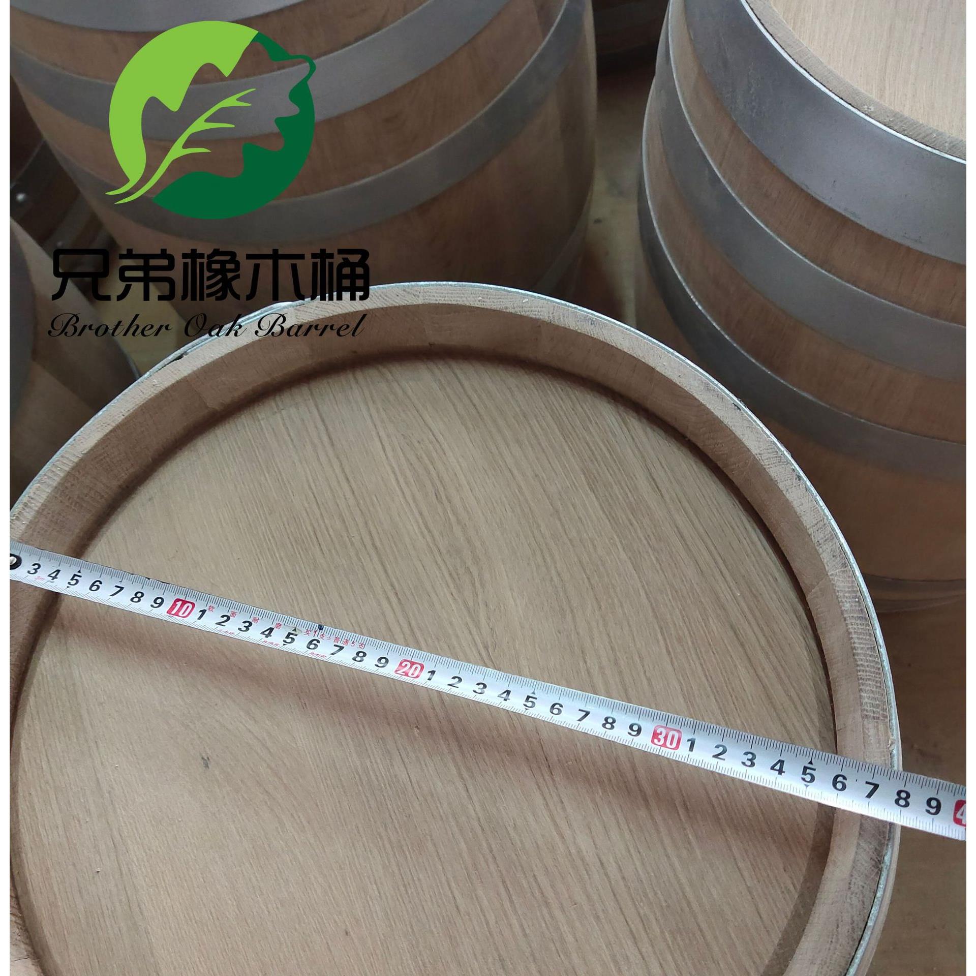 橡木桶酒桶酒庄酒厂白橡实木摆件装饰威士忌酒桶
