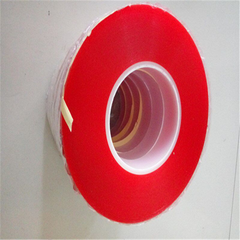 红膜胶双面胶带薄透明粘手机维修屏幕镜面手机背胶排线粘贴胶带