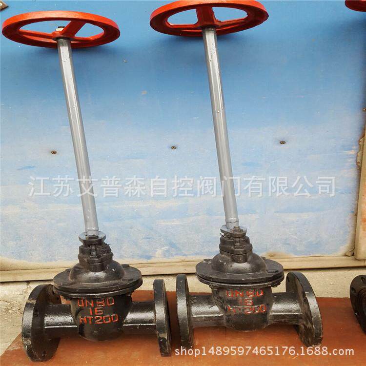 埋地式法兰闸阀Z45T-10 江苏Z45T-10Q手轮式长杆法兰闸阀带盖
