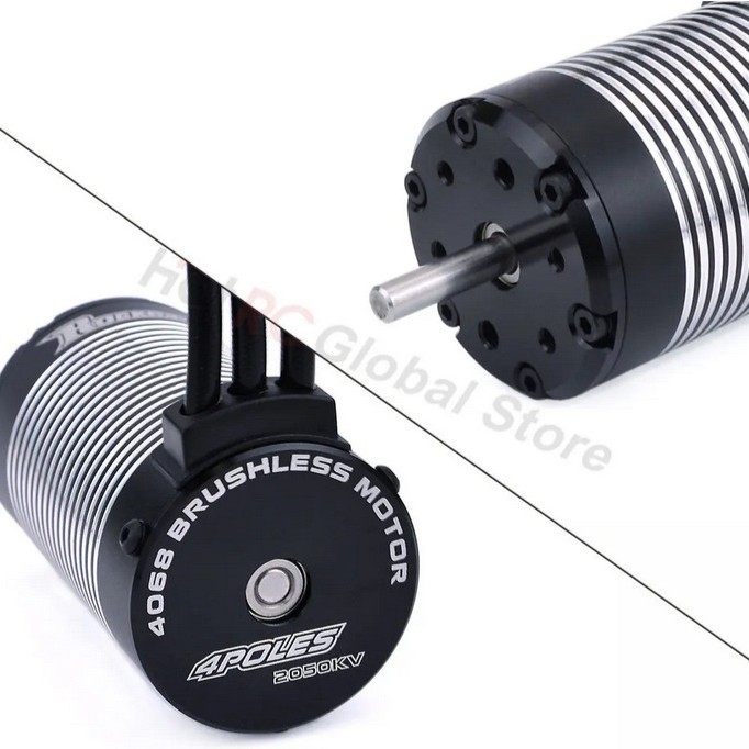 4068 1700KV 1900KV 2050KV2650KV无刷防水电机用于1/8RC汽车卡车