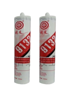 回天9132 RTV粘接密封硅橡胶 红色密封胶水 HT903 310ML