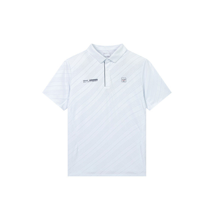 361度运动T恤男2025夏季新款翻领商务上衣短袖Polo衫552524118