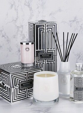 优选VOTIVO香薰炉匠人炫酷系列香氛无火香薰蜡烛进口精油卧室礼盒