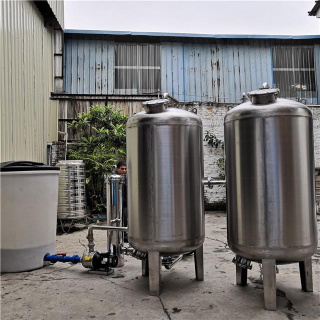 工业大型不锈钢多介质石英砂过滤器罐活性炭树脂除泥沙杂质水处理