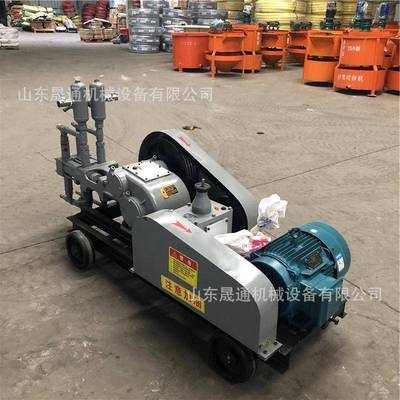 双液注浆机隧道建筑电动高压可调速水泥灰浆注浆泵双缸活塞注浆机