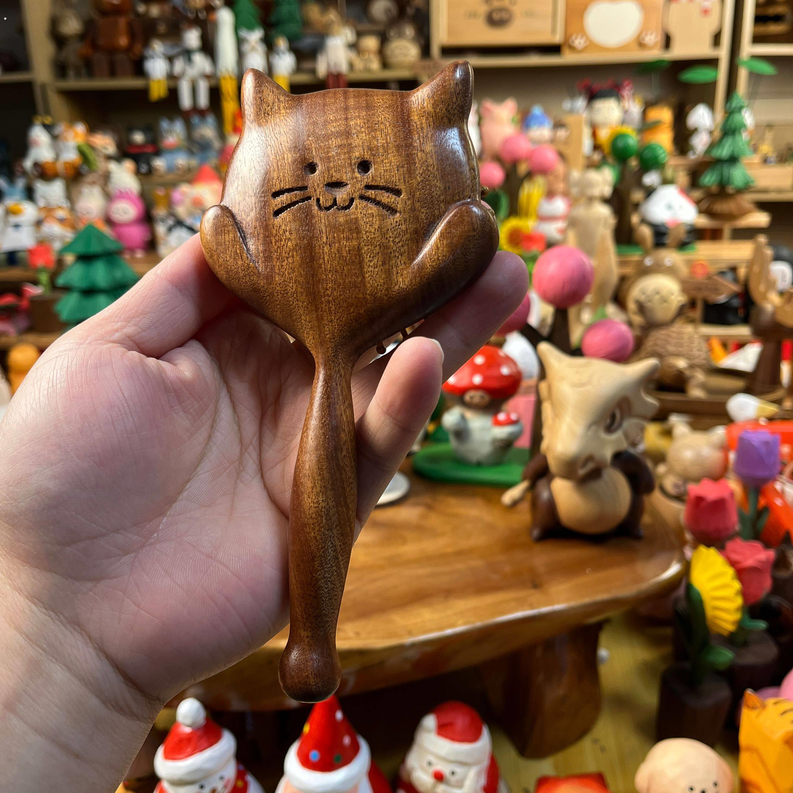 直播 孤品木作摆件家居可爱礼物