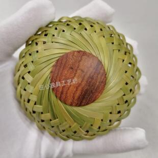 蝈蝈笼子手工竹编竹制品养蝈蝈蟋蟀咂嘴蚂蚱鸣虫蝈蝈笼小笼经典款