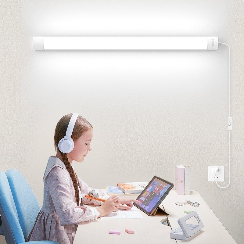 全光谱护眼台灯 教室学习专用日光灯管照明长条壁灯直插式led灯条,家装灯饰光源,阅读台灯(护眼灯/写字灯),淘宝优惠券,粉丝福利购,淘宝优惠卷
