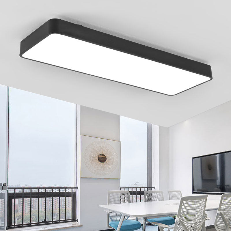 简约现代led吸顶灯长条灯具办公室会议室图书馆汽车美容店美发店,家装灯饰光源,餐厅/卧室/书房吸顶灯,淘宝优惠券,粉丝福利购,淘宝优惠卷