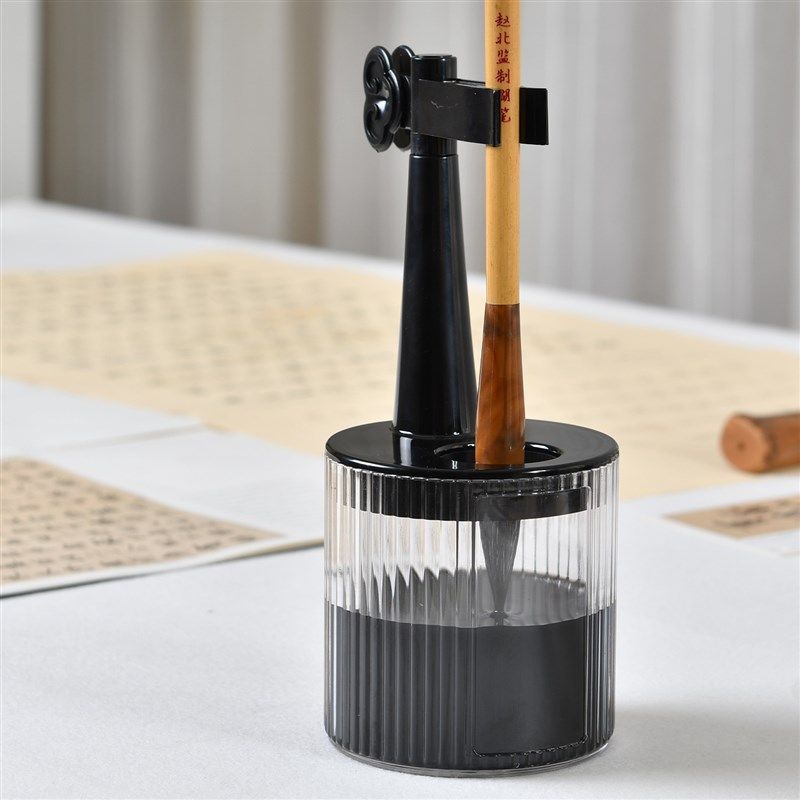 文房四宝笔托多功能免洗笔架毛笔架笔挂墨汁容器书法晒笔夹毛笔架,文具电教/文化用品/商务用品,笔挂,淘宝优惠券,粉丝福利购,淘宝优惠卷