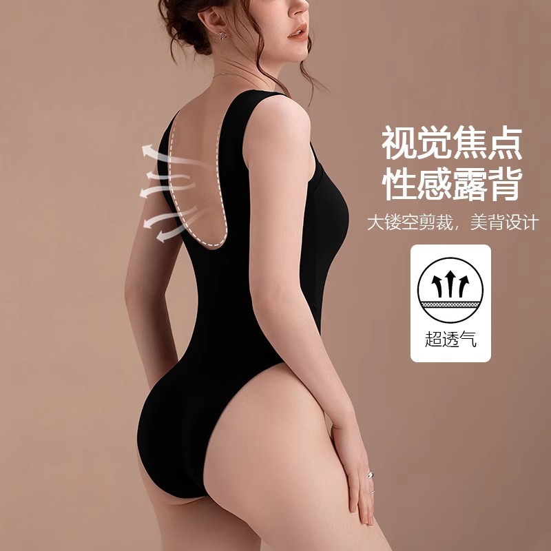 夏季薄款收腹提臀塑身连体衣