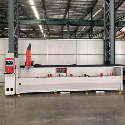 全自动太阳能光伏支架边框成型机设备数控钻铣床