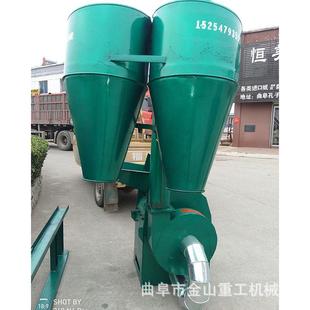 柴油机带猪饲料秸秆粉碎机锤片式 沙克龙饲料粉碎机 粉碎机新款