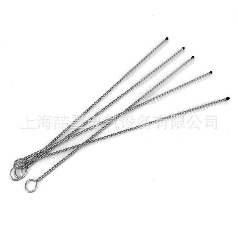 不锈钢烟斗通道刷烟斗烟道刷清洁清理工具烟斗烟丝通条9支装图片