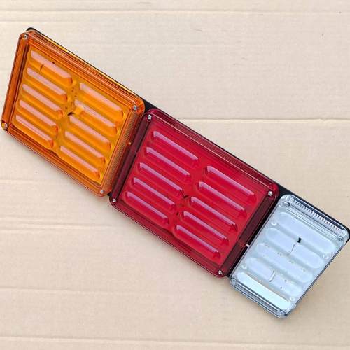 电子LED巨能王后尾灯半挂车大货车后尾灯总成倒车刹车灯24V防水6D