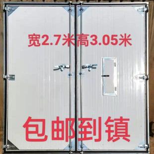 密集电烤房设备[烤烟房大门]装烟室大门尺寸可定制∽发物流到镇上