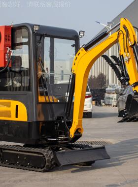 口罗斯2吨微型挖俄机 出Small agricul掘t618ural excavators挖土