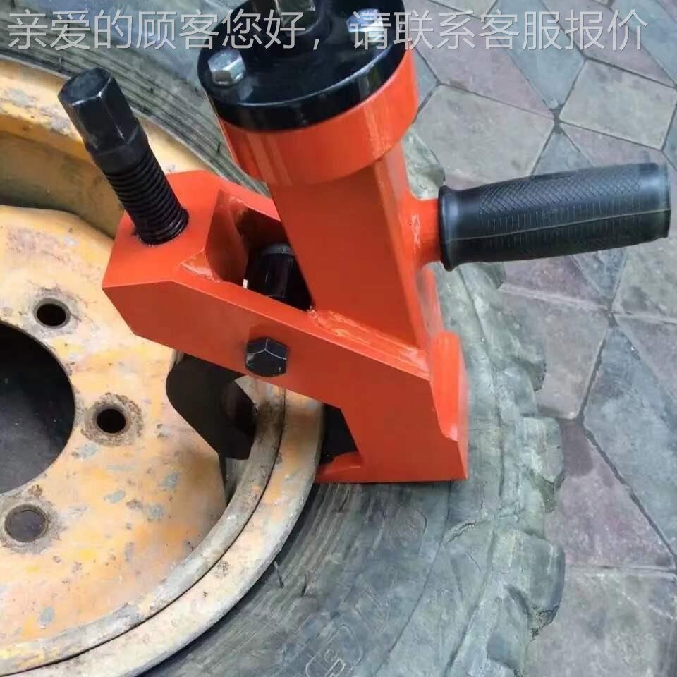 拆胎器便捷式扒G022胎器移动压台器轮胎拆剥装风卸简炮易扒拆胎机