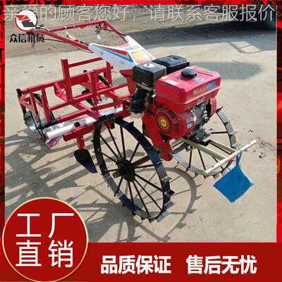 自走式手扶机地起膜覆盖机油UKU汽机带动多功能垄平地机打药覆膜