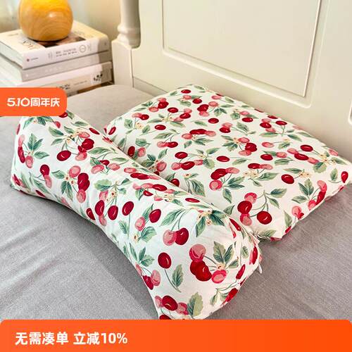 三角颈椎专用枕头护颈椎助睡眠荞麦连体枕头睡觉专用成人午睡枕
