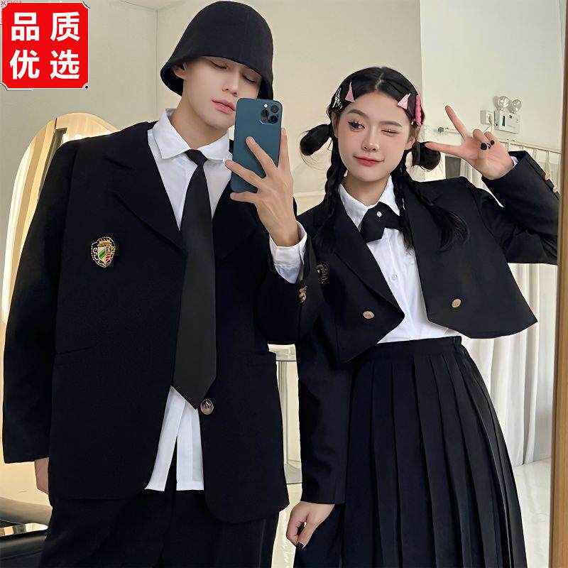 韩版班服套装英伦学院风